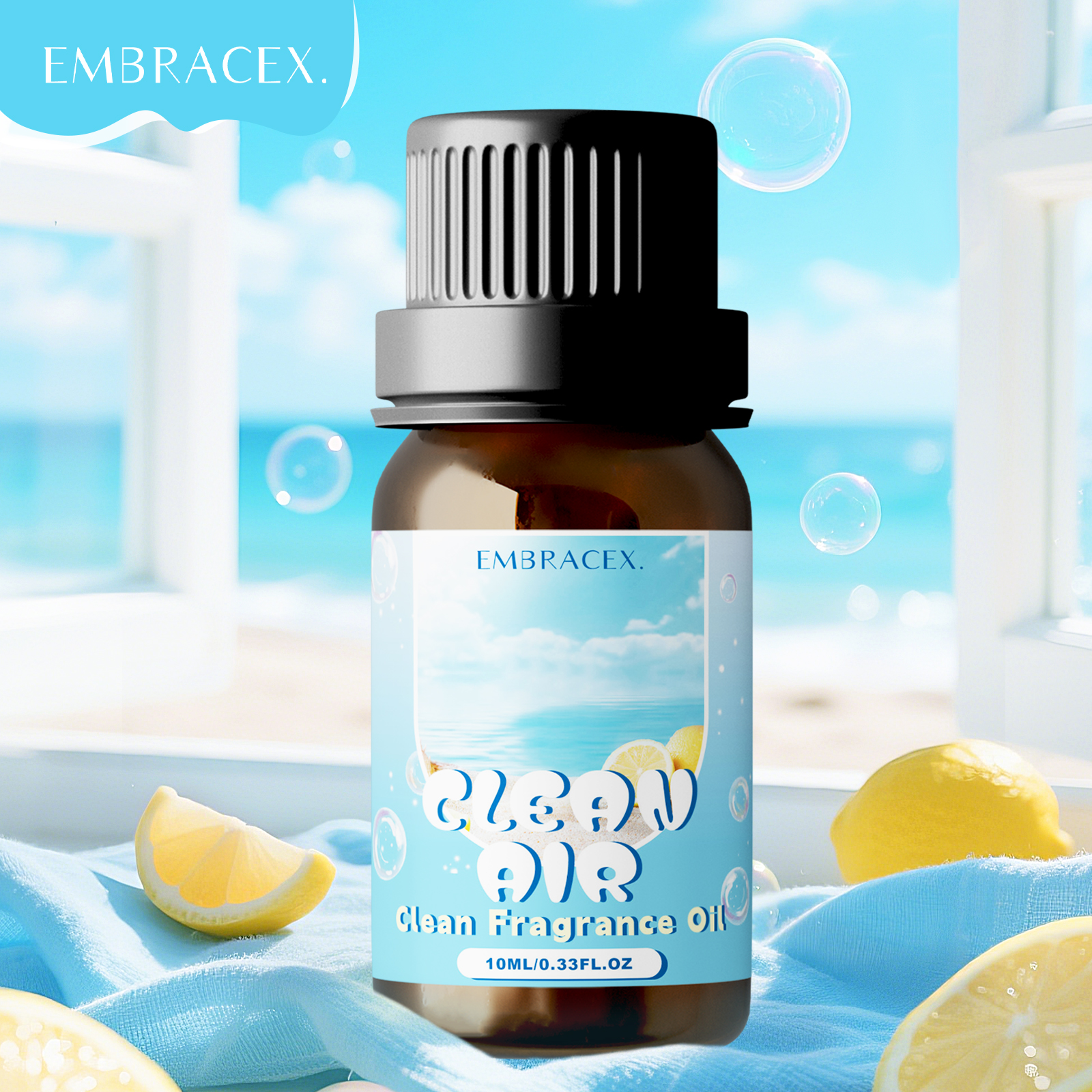 Candle Souvenir - 10ml Clean Air Essential Oil Lemon