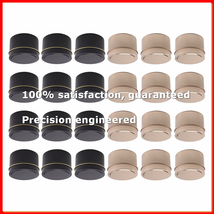Metal Tin Lid 4Oz - 24 Pack Candle Tin Cans with