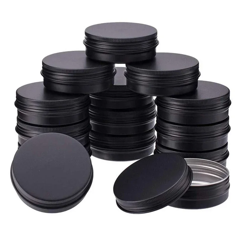 50pcs 100pcs 5/10/20/30/50/60/ - Black Tin Candle ulasan dan harga