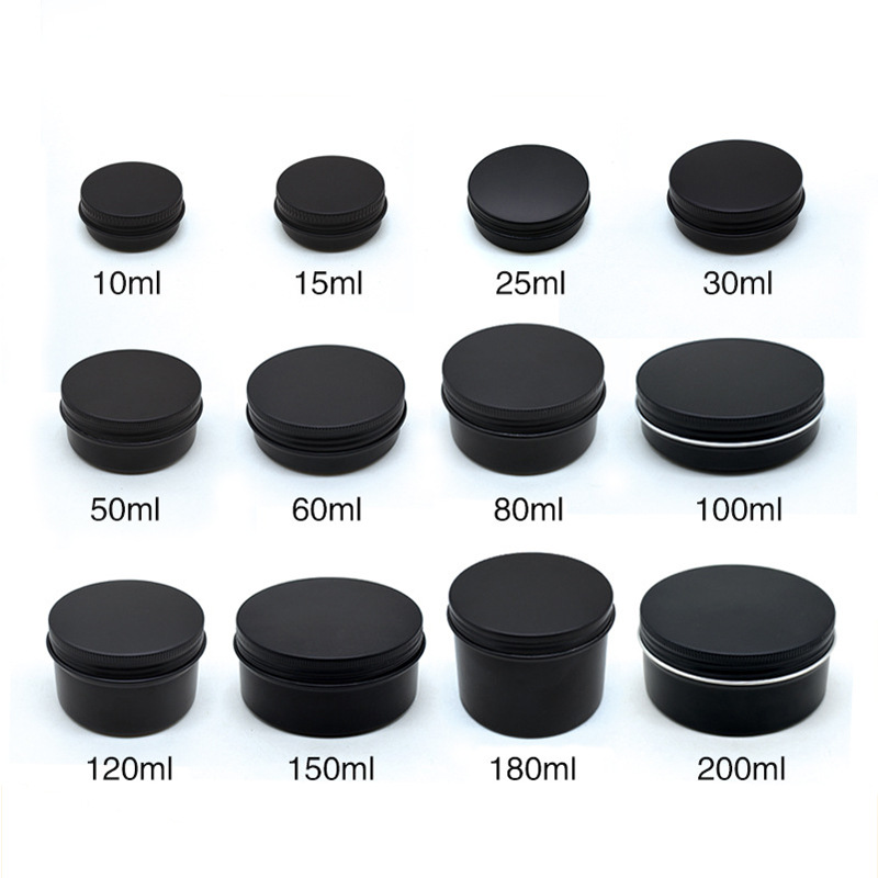 50pcs 100pcs 5/10/20/30/50/60/ - Black Tin Candle ulasan dan harga