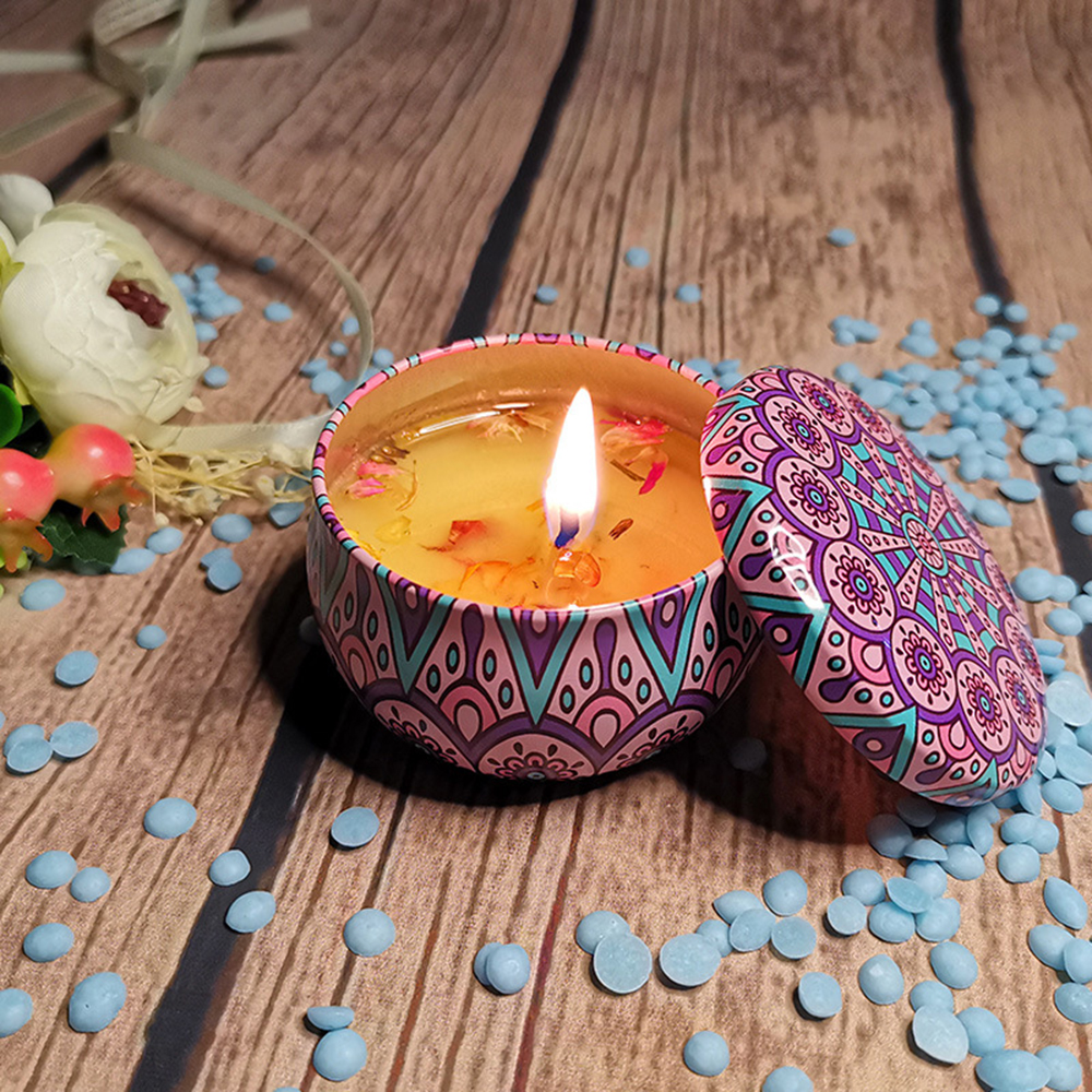 Empty Candle Jars 2.2Oz 4Oz Ro - Metal Tin Lid 4Oz ulasan dan harga