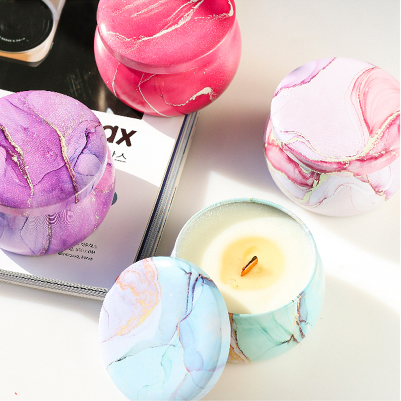 Empty Candle Jars 2.2Oz 4Oz Ro - Metal Tin Lid 4Oz ulasan dan harga