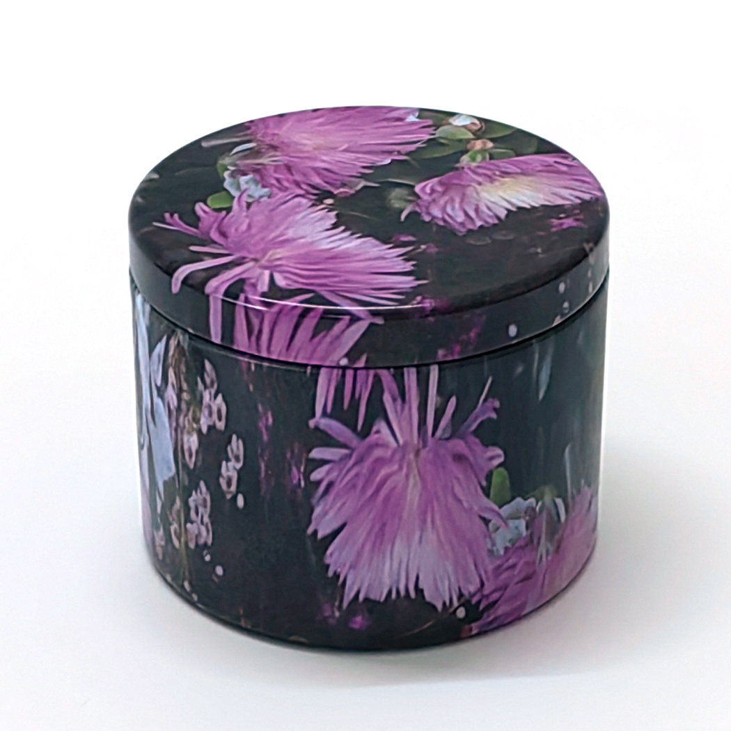 20Pcs 4oz Floral Luxury Round  - Metal Tin Lid 4Oz ulasan dan harga