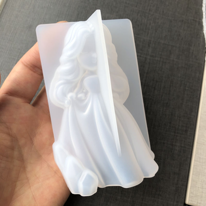 3D Cute Princess Silicone Cand - Candle Souvenir ulasan dan harga