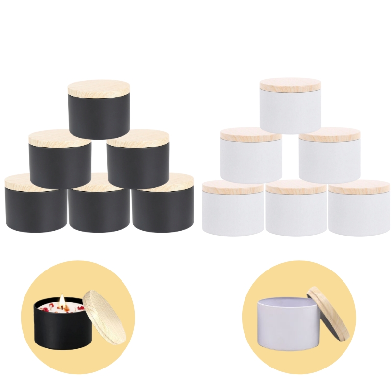 10/20pcs 4oz Empty Tin Candle  - Metal Tin Lid 4Oz ulasan dan harga