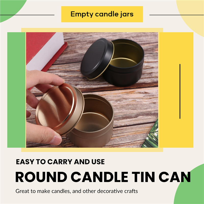 -A12R 24 Pack Candle Tin Cans  - Metal Tin Lid 4Oz ulasan dan harga