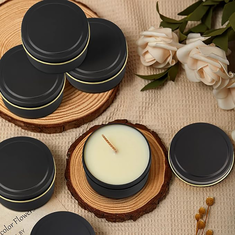4 OZ Candle Tins 24 Pcs Empty  - Metal Tin Lid 4Oz ulasan dan harga