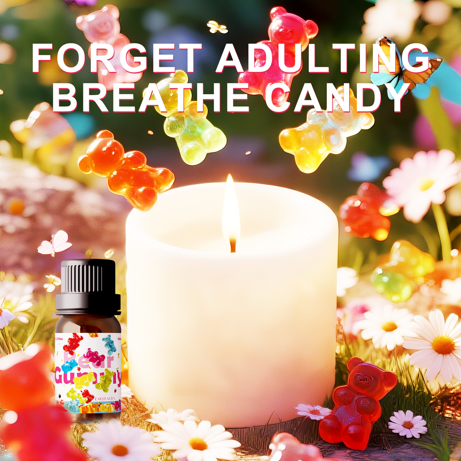 10ml Gummy Bear Fragrance oil  - Candle Souvenir ulasan dan harga