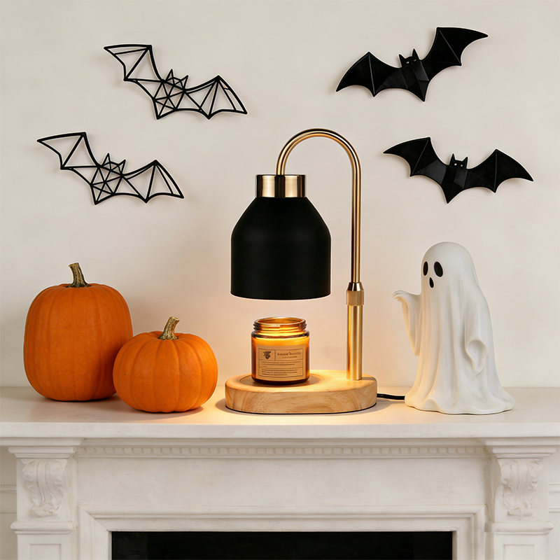 Black Candle Warmer Lamp with  - Candle Souvenir ulasan dan harga