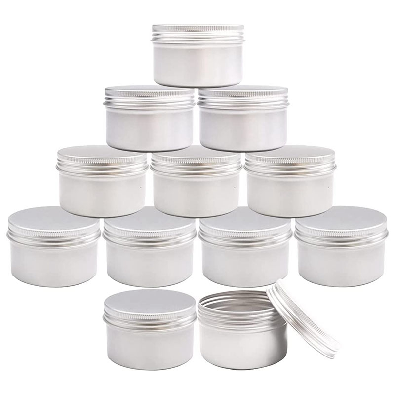 12Pcs 4Oz Metal Candle Tins fo - Metal Tin Lid 4Oz ulasan dan harga