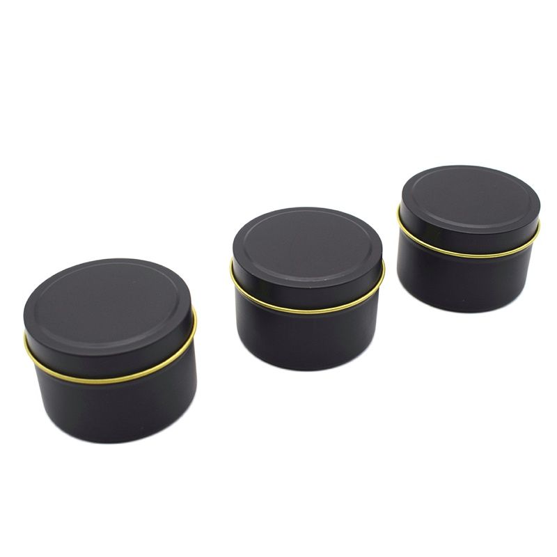 120ML/4OZ Candle Jars Empty Ca - Metal Tin Lid 4Oz ulasan dan harga