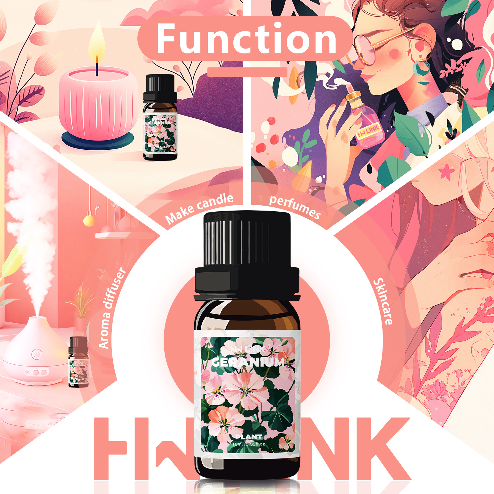 Geranium Essential Oil 10ml 10 - Candle Souvenir ulasan dan harga
