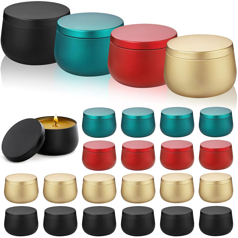 4oz 8oz Candle Containers with - Metal Tin Lid 4Oz ulasan dan harga